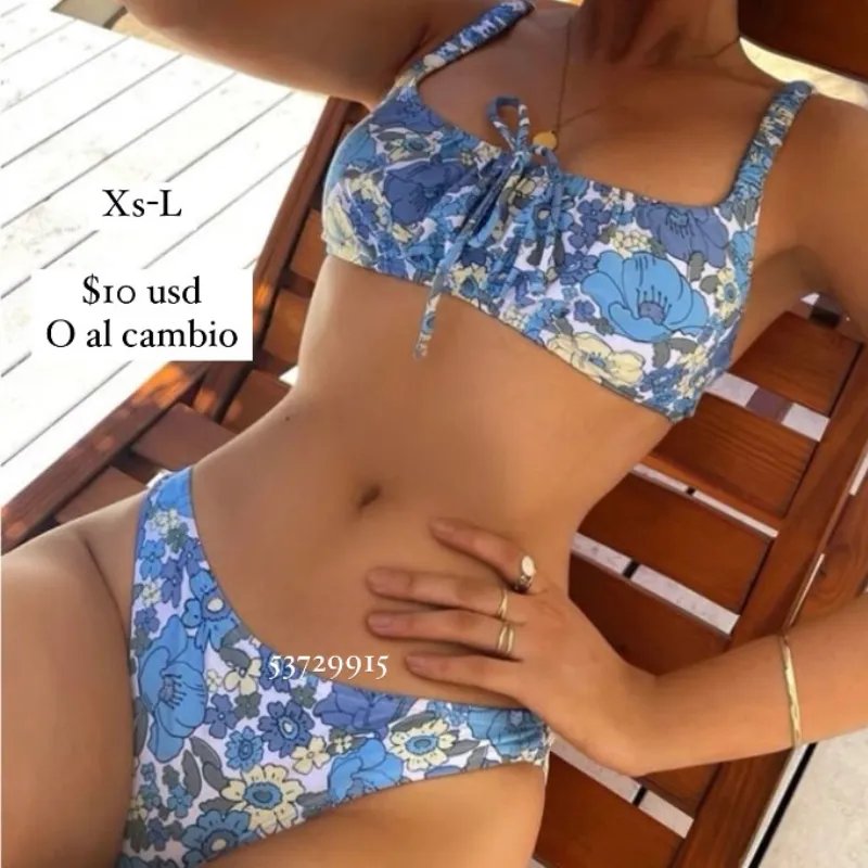 Azul floral