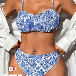 Azul y Blanca floral