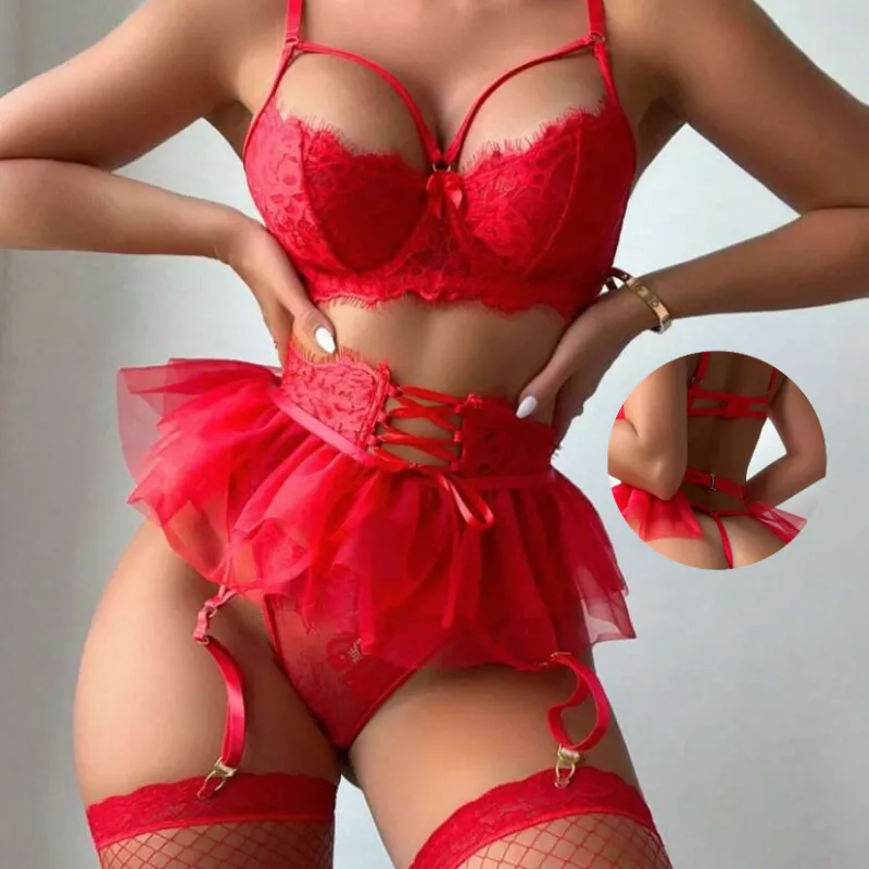 Con encaje floral