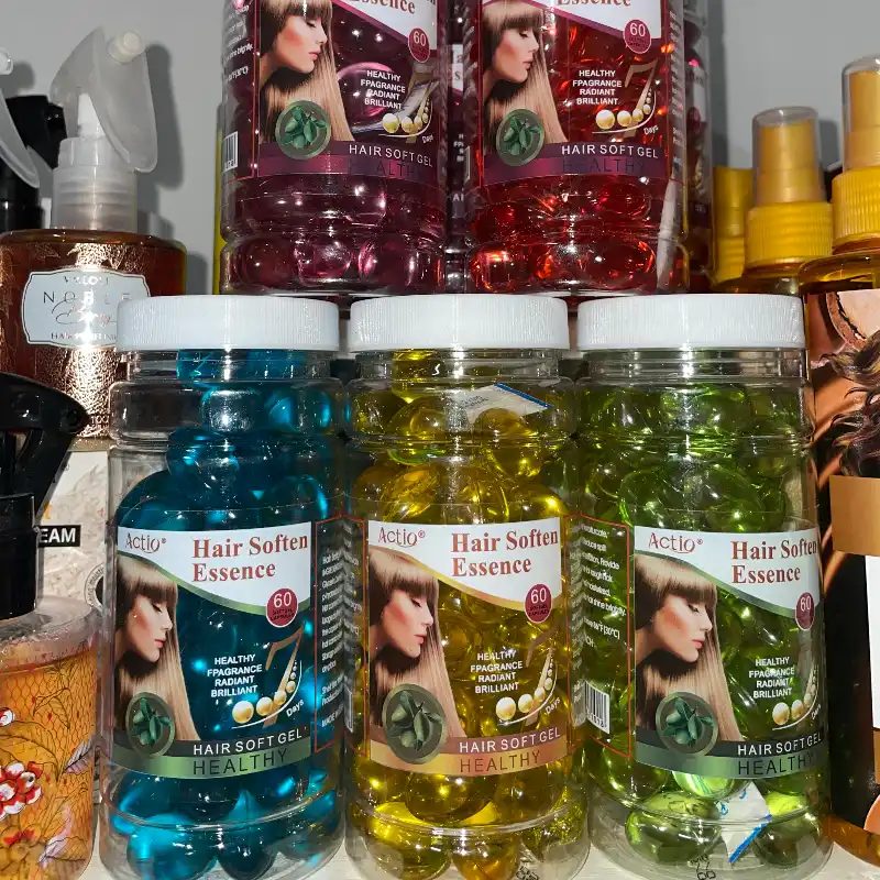 Cápsulas para el Cabello Frasco Completo💖