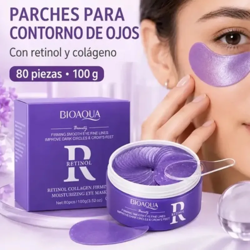 Parches de Ojeras con Retinol Bioaqua💖