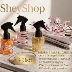 Perfume para el cabello