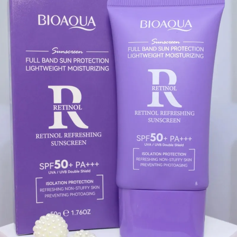 Protector Solar con Retinol Bioaqua💖