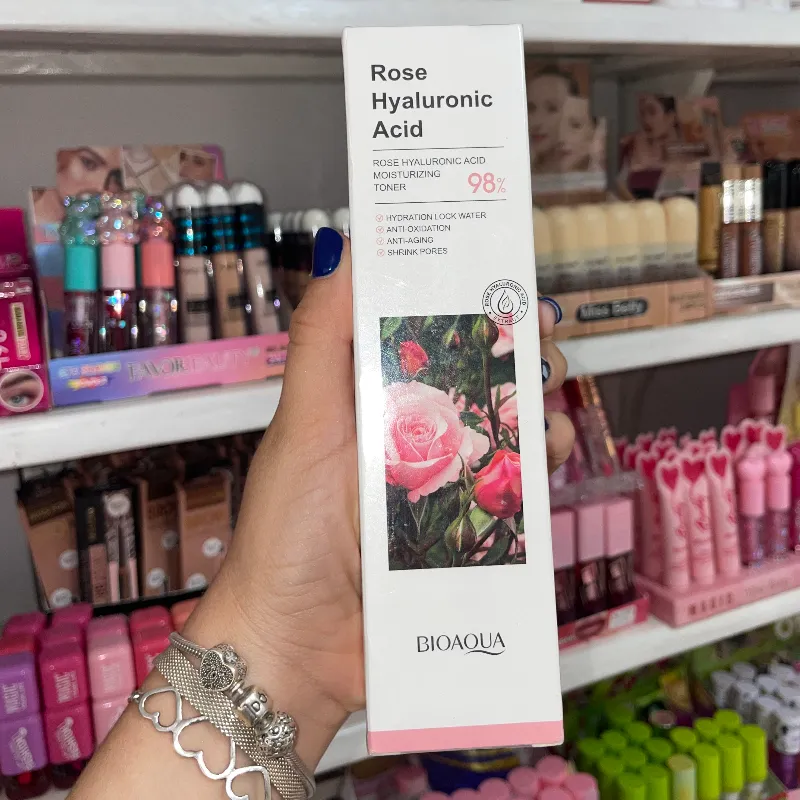 Tónico Facial Rose Ácido Hialurónico💖