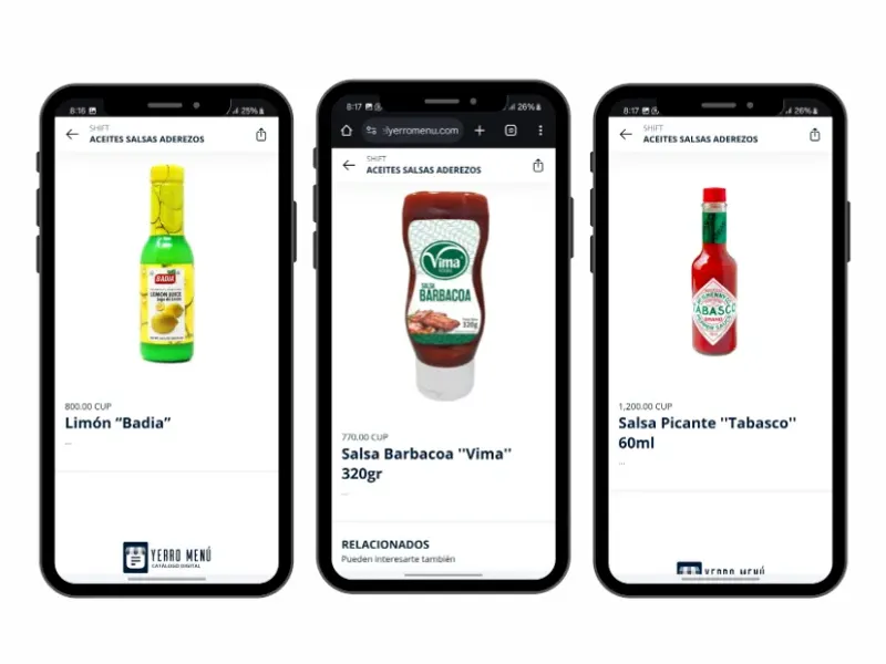 Aceites Salsas Aderezos