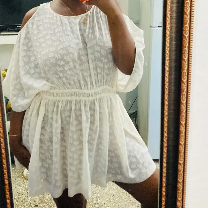 Vestido Blanco arena 🤍