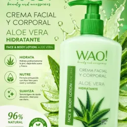 Crema Facial y Corporal de Aloe Vera 444ml 💚