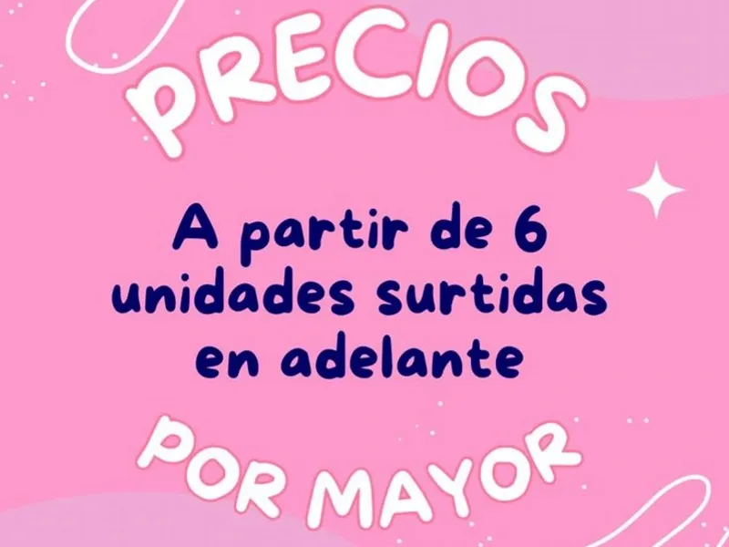 Productos al por mayor 🛍️ (encargos)