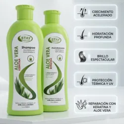 Shampoo y Acondicionador de 1L Áloe Verá💚