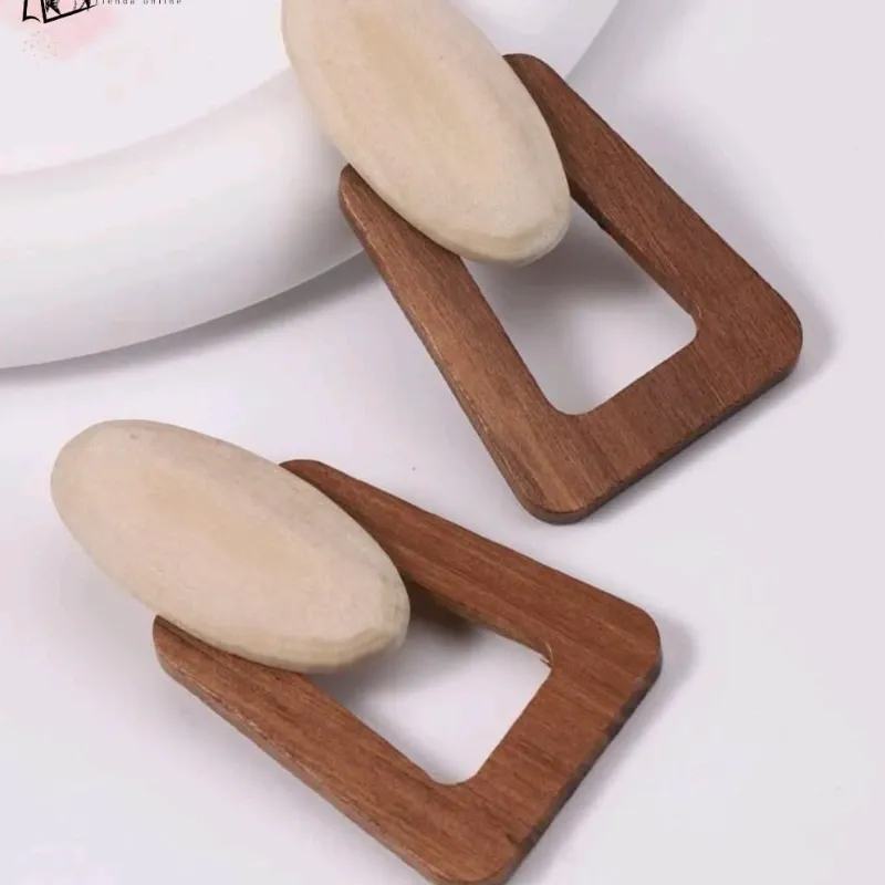 Aretes cuadrados