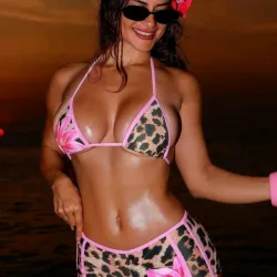 Bikini leopardo talla S 