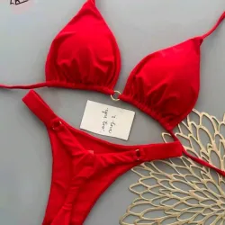 Bikini rojo talla S 