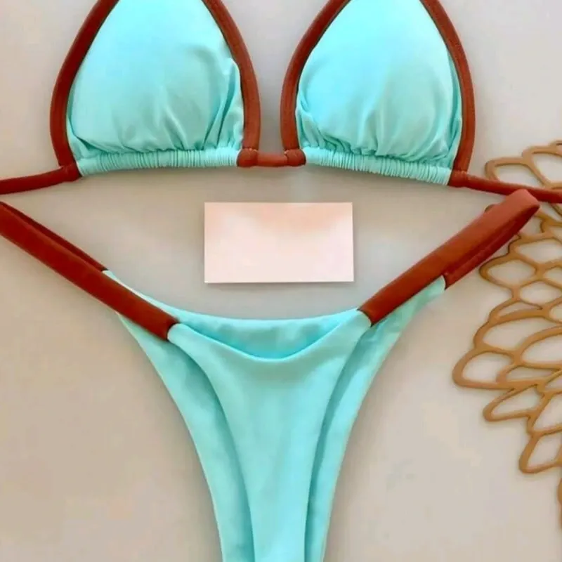 Bikini verde claro talla S