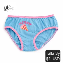 Blumer de niña talla 3y
