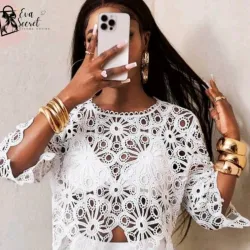 Blusa tejida talla M