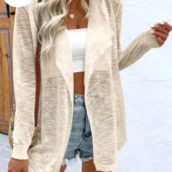 Cardigan beige talla S