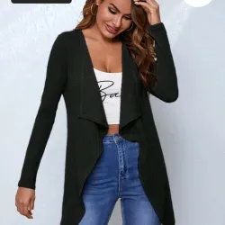 Cardigan negro talla M