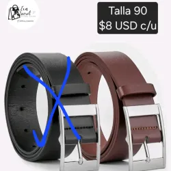 Cinto para hombre cafe talla 90