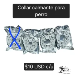 Collar calmante para mascotas