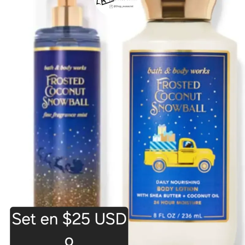 Colonia + Crema Bath & Bodyworks