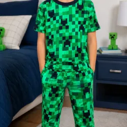 Conjunto de enguatada y pantalón de niño talla 6y