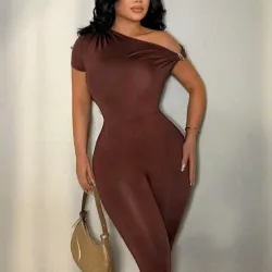 Conjunto de licra carmelita talla S