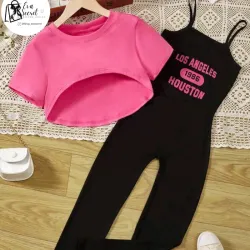 Conjunto de monoleggin y pullover para niña