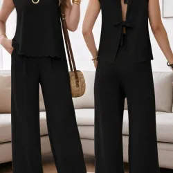 Conjunto de pantalón y blusa talla 2XL
