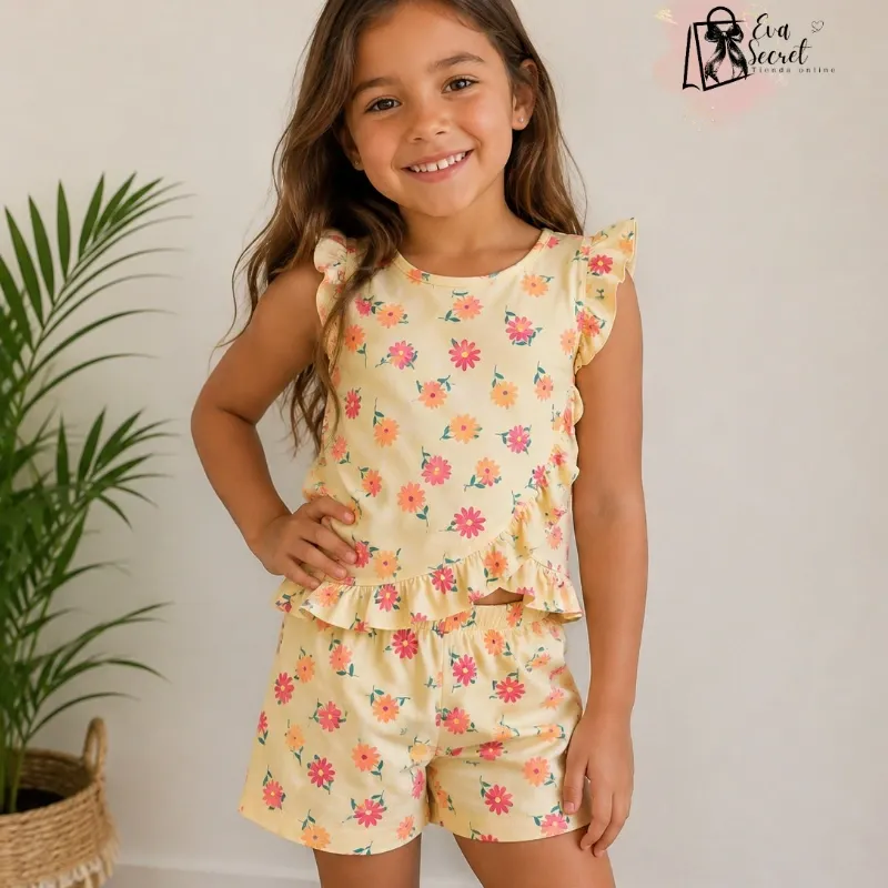 Conjunto de Short para niña