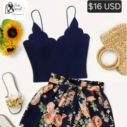 Conjunto de short talla S