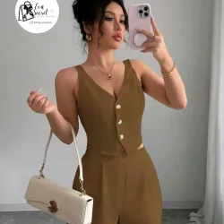 Conjunto de short y blusa