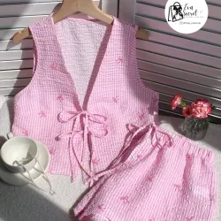 Conjunto de short y blusa