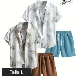 Conjunto de short y camisa talla L