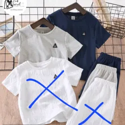 Conjunto de short y pullover para niño 7y