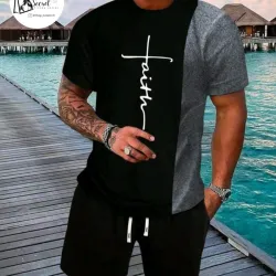 Conjunto de short y pullover talla M