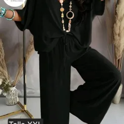 Conjunto pantalon y blusa talla XXL