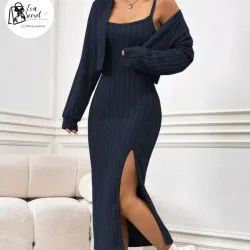 Conjunto vestido y chaqueta