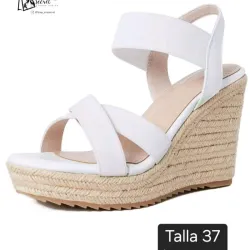 Cuñas blancas talla 39