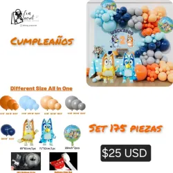 Set 175pz de globos para cumpleaños