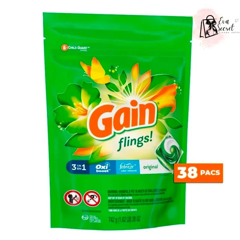 Detergente Pods Gain