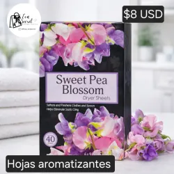 Hojas aromatizantes para gabetas