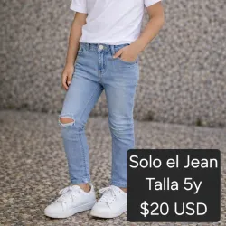 Jean para niño talla 5y