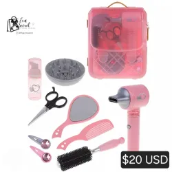 Juguete para niña set de peluquería 