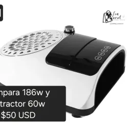 Lampa 186w + extractor 60w