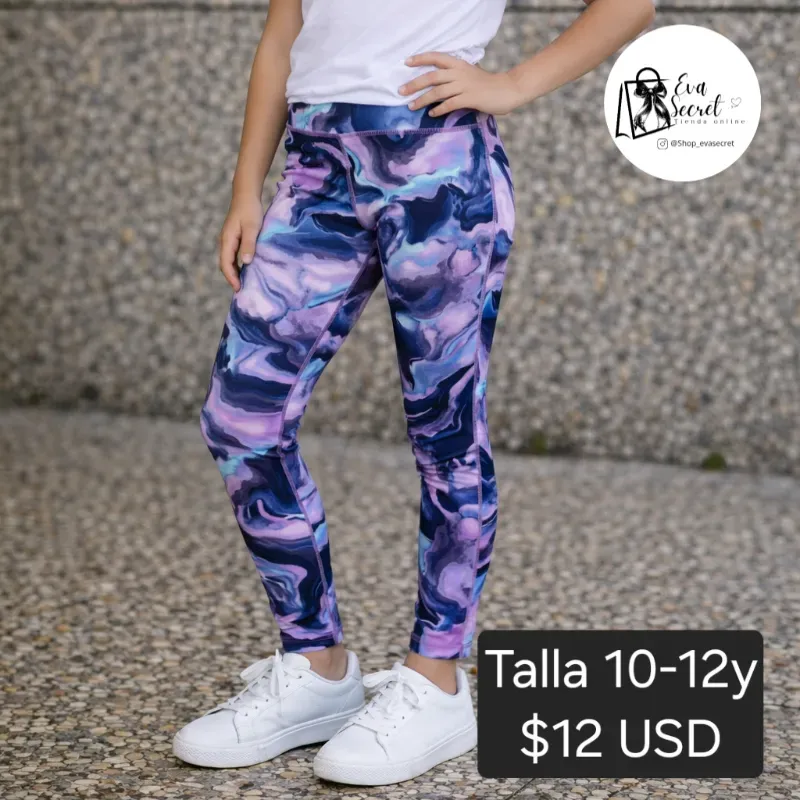 Leggin para niña talla 10-12y