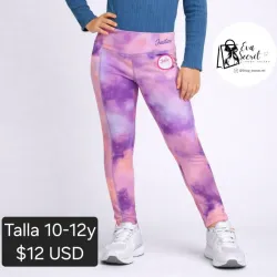 Leggin para niña talla 10-12y