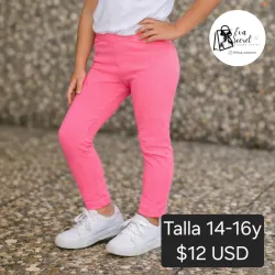 Leggin para niña talla 14-16y