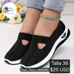 Mocasines negros 38