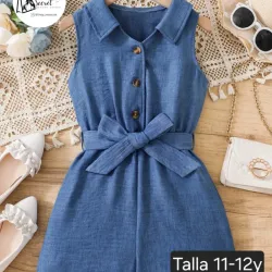 Mono short para niña talla 11-12y