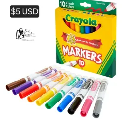 Plumones Crayola